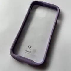 iPhone13 iFace Reflection クリア強化ガラス　パープル