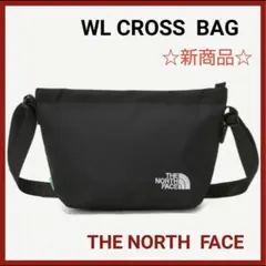【新品タグ付き】ノースフェイス　クロスバッグ　黒　ショルダーバッグ　ボディバッグ