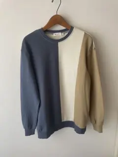 THE SHOP TK カラーブロック トレーナー