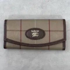 BURBERRY ヴィンテージ　ノバチェック　ホースロゴ　キーケース