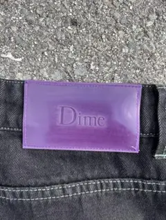 Dime デニムパンツ バギーデニム ブラック 値下げ⭕️