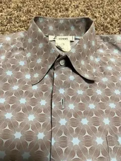 アニエスベーオム Agnes b Homme 花柄シャツ　ボタニカル