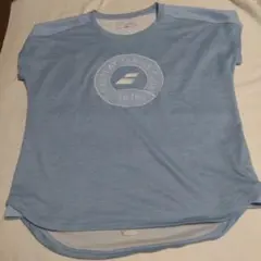 Babolat 水色 テニス Tシャツ