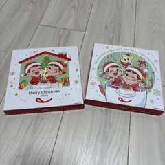 不二家 ペコちゃん ポコちゃん クリスマスプレート 2021 - メルカリ