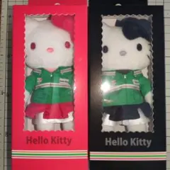 希少☆新品 セブンイレブン キティ コラボ ぬいぐるみ マスコット 2体