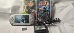 PSP-1000 シルバー 簡易動作確認済 中古 m01