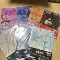 ワンピース 一番くじ クリアファイルまとめ売り