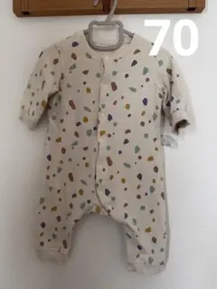 UNIQLO ベビーロンパース　70