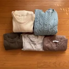 まとめ売り　　レディーストップスセット（5点）