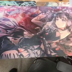 ま*り様 バンドリ　Roselia　白金燐子　プレイマット