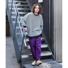 ［完売品］ASTRONOMY シェフパンツ パープル XS