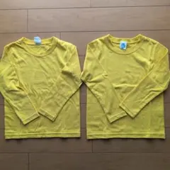 KIDS FASHION STATION 長袖Tシャツ 2枚セット(110)