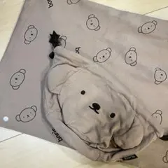 boris クマの顔 おくるみブランケット　授乳ケープ　トイザらス　ベビーザらス