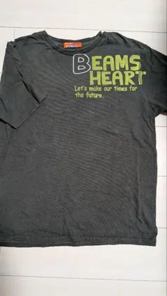 BEAMS HEART ダークグレー Tシャツ
