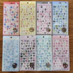 サンリオボンボンドロップシール　アルファベットmoji フルコンプセット
