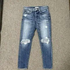 マウジー　ダメージデニム ジーンズ　25インチ