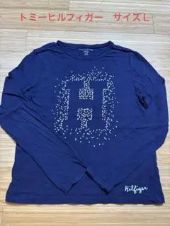 トミーヒルフィガー　キッズ　長袖カットソー(ロンＴ)　サイズＬ