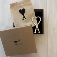 ami paris キーホルダー ami カラビナ