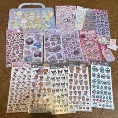 可愛いキャラクターシールセット　まとめ売り
