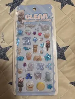 クリアぷくぷくキャンディシール　吉田産業