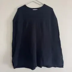 ゆったりサイズ✨AMERICAN HOLIC ブラックニットベスト F