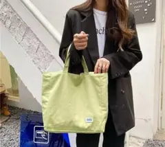 ト－トバッグレディースキャンパス大容量 肩掛けマザーズバッグ 両面用2way