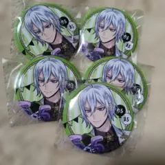 ツイステッドワンダーランド バースデー 誕生日 缶バッジ おめかし シルバー