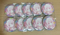 しゅごキャラ！ ネオンスウィートハートシリーズ缶バッジ　日奈森あむ