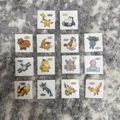 ポケモンデコキャラシール　217弾　15種まとめ売り