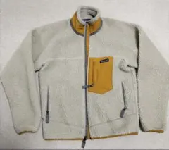 【美品】パタゴニア　レトロx PEWG 2019年製　イエロー　フリース