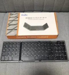 新型 Bluetooth キーボード 折りたたみ Aワイヤレス タッチパッド搭載