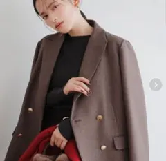 NATURAL BEAUTY BASIC ダブルブレストボクシージャケットII