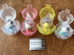 ガチャ　カンキャラ　カプセルトイ　サンリオ　セット キティ プリン　ポチャッコ