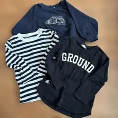 長袖カットソー 3枚セット