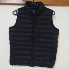 GAP KIDS ブラック ダウンベスト Mサイズ