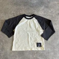 しまむらで購入！キッズ ラグランスリーブ ロンT キッズ110センチ 新品未使用