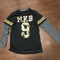 M.K.B. 9 長袖カットソー 黒