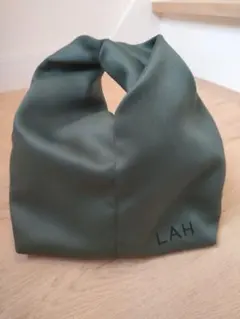 LAH オリーブグリーン ハンドバッグ