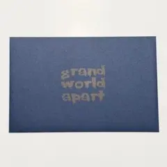 【未開封】AGAWA 自作シール grand world apart
