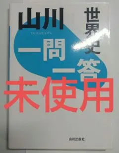 【未使用】山川 一問一答世界史 大学受験 山川出版社 歴史