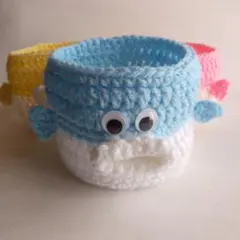 フグの小物入れ　ハンドメイド