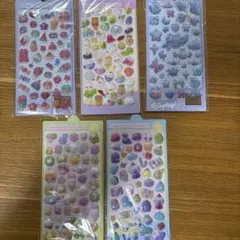 ぷっくり3Dシール　セット