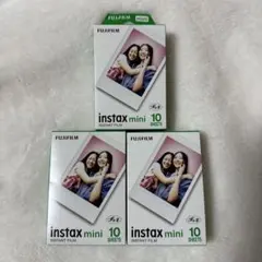 富士フイルム チェキ instax mini フィルム 10枚入り 3パック