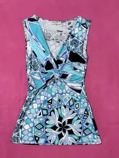 2026年最新】EMILIO PUCCI レディース ノースリーブ Tシャツ