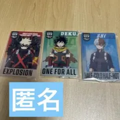 ヒロアカ　アクリルスタンド 爆豪　緑谷　轟　一番くじ　アクスタ