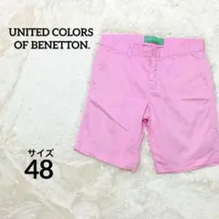 UNITED COLORS OF BENETTON ピンク ハーフパンツのサムネイル