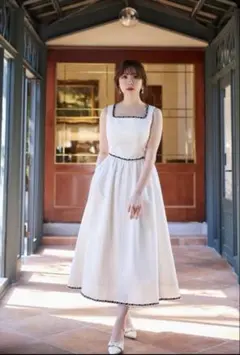 Monaco Tweed Dress Herlipto M - メルカリ