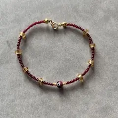 ナザールボンジュウのハンドメイドブレスレット