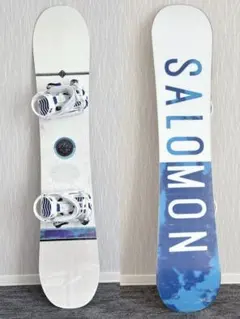 31美品❗️超豪華❗️サロモン レディース スノーボードセット★143cm+ビン付
