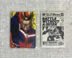 僕のヒーローアカデミア　ヒロアカ　オールマイト　原画展　入場特典